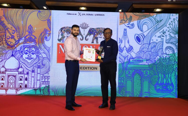  HECS receives the National Award for ‘Best Water Company’ under ‘Make In India’ category