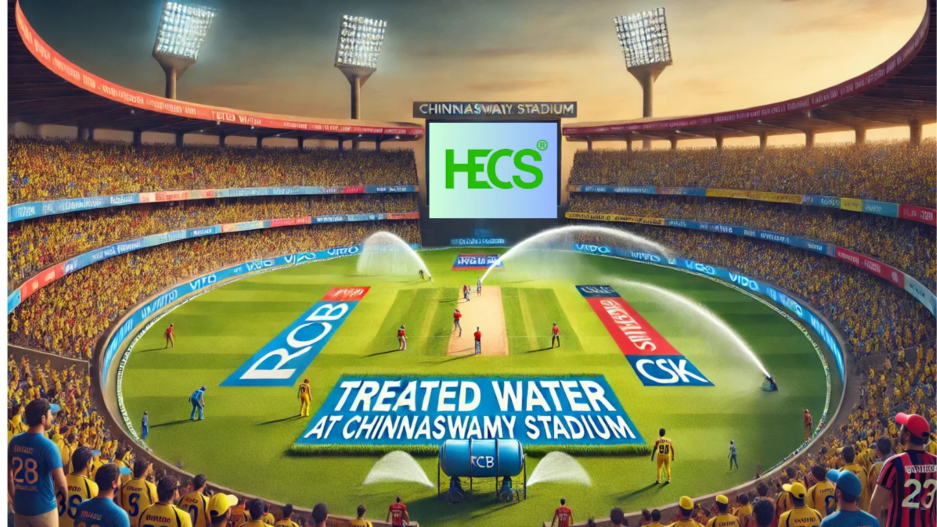 IPL 2025 Treated Water at Chinnaswamy Stadium