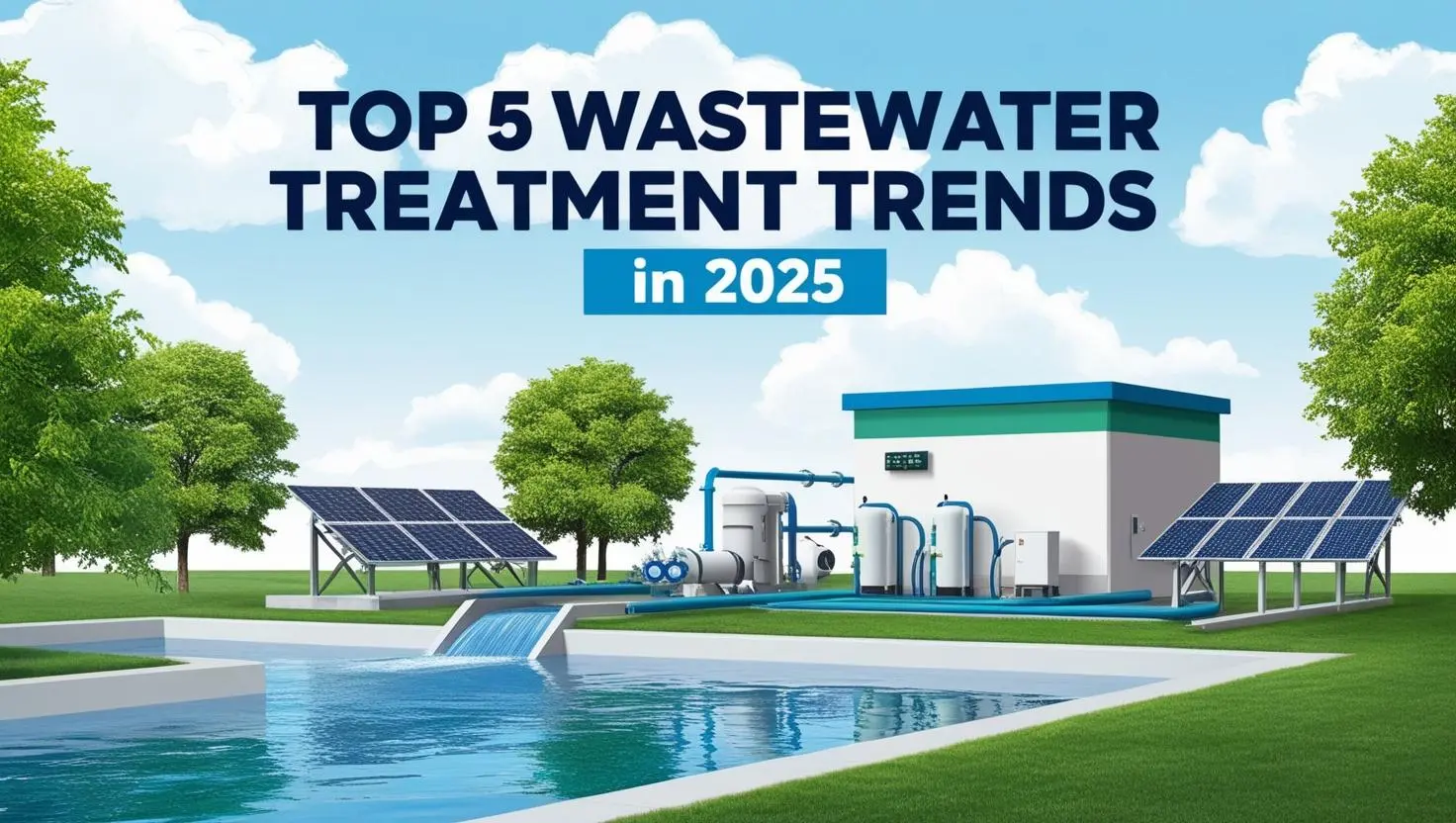 Top 5 Wastewater Treatment Trends